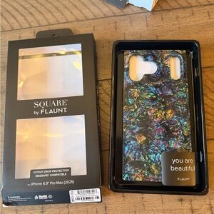 Flaunt iPhone 6.9" Pro Max Case - Iridescent Black